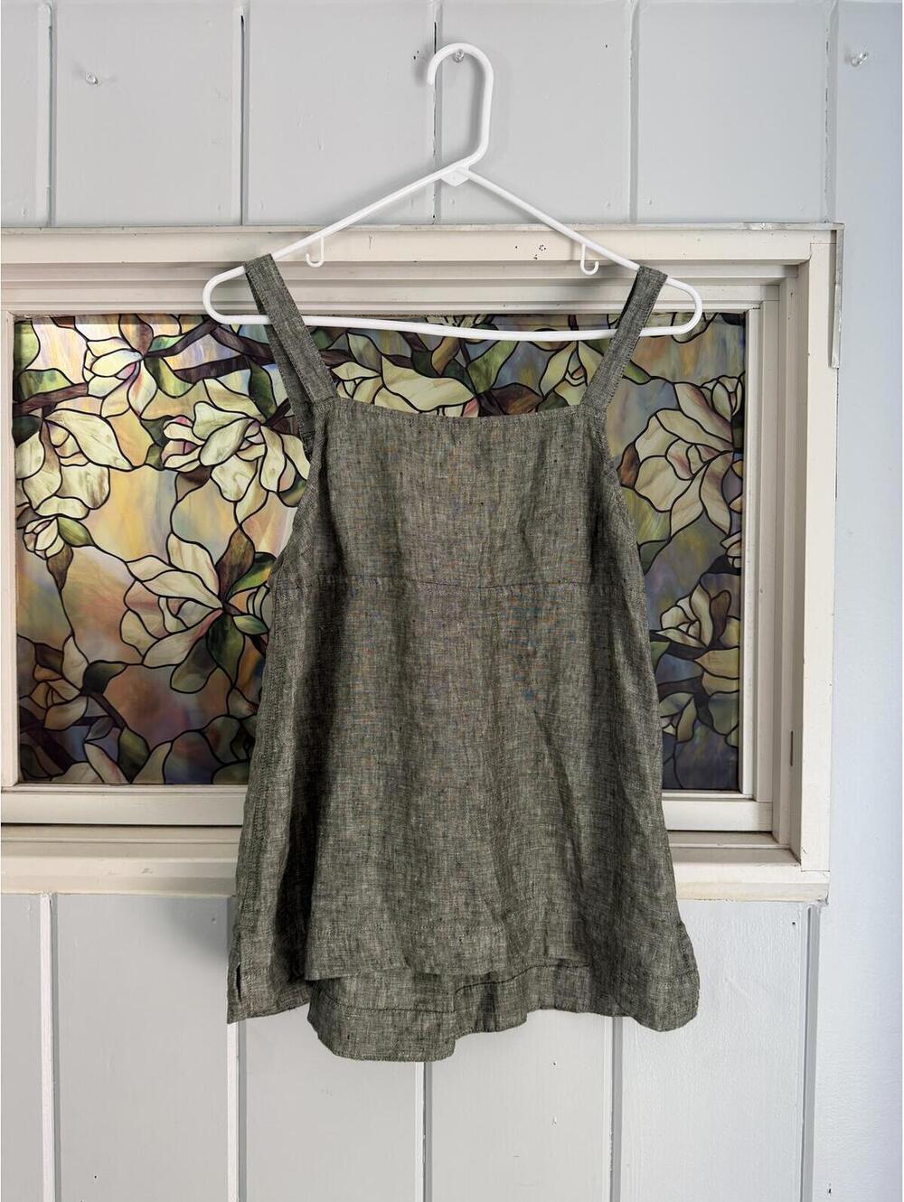 Athleta Sleeveless Linen tank Top Size Small